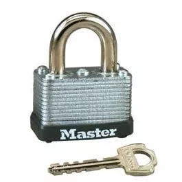 1-1-2-in-keyed-padlock-laminated-warded-steel 1-1/2 In. Keyed Padlock, Laminated Warded Steel