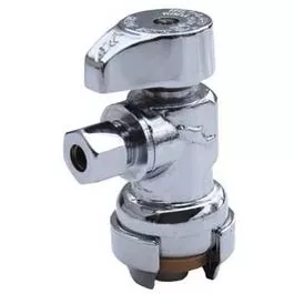 1/2 x 1/4-In. Compression Angle Stop