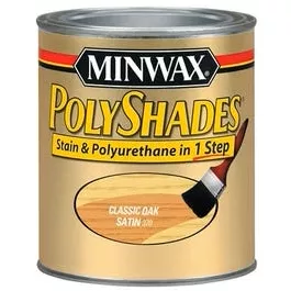 1-Qt. Classic Oak Satin Polyshades Wood Stain