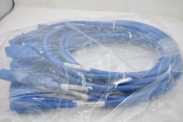 (10) NEW P-Lock 614130-750502 5 Feet Blue Locking Power Plug Cord