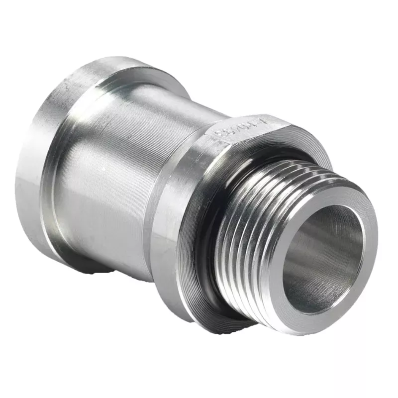 302-20-16 : AFP Split Flange Head Adapters, Steel, Straight, 1.25 (1-1/4″) Male SAE Side 1, 1″ C61 Side 2, 4600psi Rated Price Cut