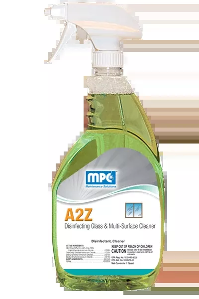 a2z-disinfecting-glass-multi-surface-cleaner-1-quart-ea A2Z Disinfecting Glass & Multi-Surface Cleaner 1 Quart (ea)
