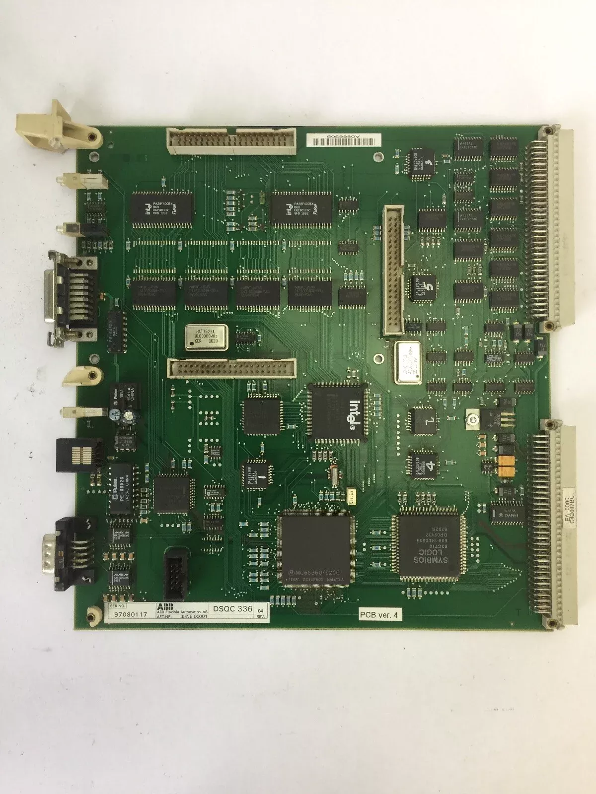 abb-dsqc-336-3hne-00001-ethernet-circuit-board-pcb-ver-4 ABB DSQC 336 3HNE 00001 ETHERNET CIRCUIT BOARD PCB VER.4