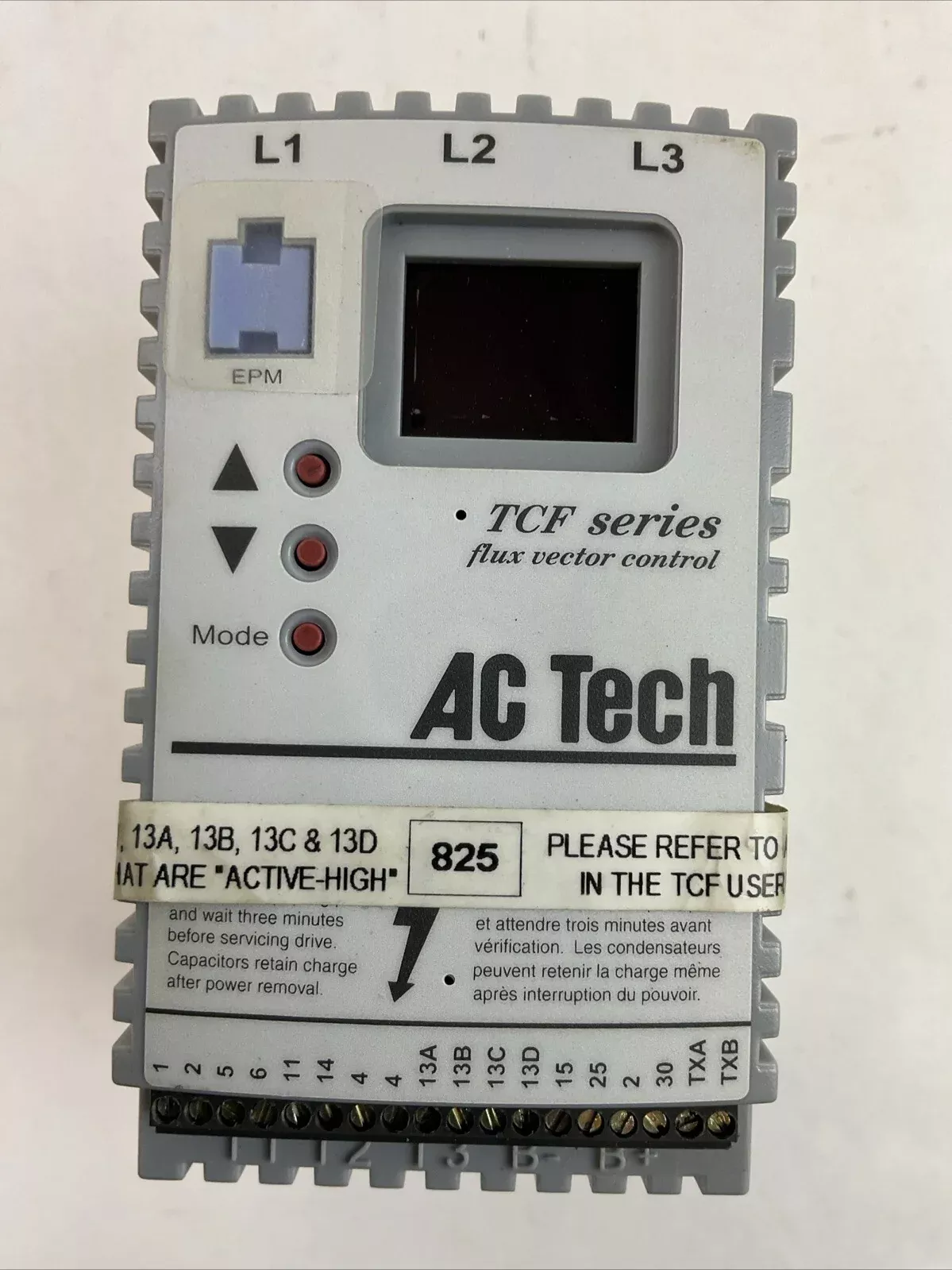 ac-tech-tf210y-variable-speed-ac-motor-drive-1hp-75kw-output-230v-3ph-4-2amp AC TECH TF210Y VARIABLE SPEED AC MOTOR DRIVE 1HP .75KW OUTPUT 230V 3PH 4.2AMP