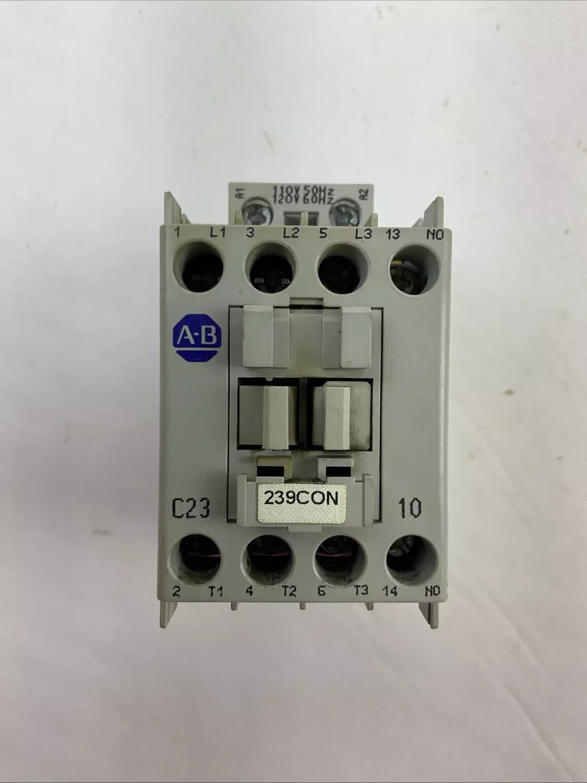 allen-bradley-100-c23-10-ser-c-contactor-600vac-30a-3ph-15hp-coil-120v-60hz ALLEN BRADLEY 100-C23*10 SER C CONTACTOR 600VAC 30A 3PH 15HP COIL 120V 60HZ