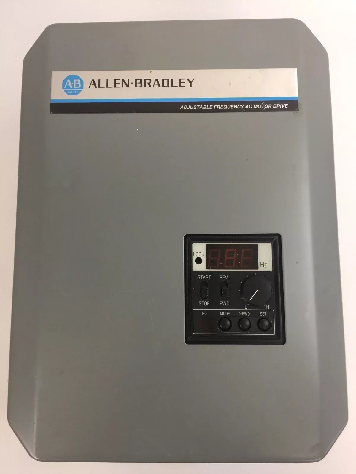 allen-bradley-1333-bab-ser-c-adjustable-frequency-ac-drive-output-4-8kva-460vac ALLEN BRADLEY 1333-BAB SER C ADJUSTABLE FREQUENCY AC DRIVE OUTPUT 4.8KVA 460VAC