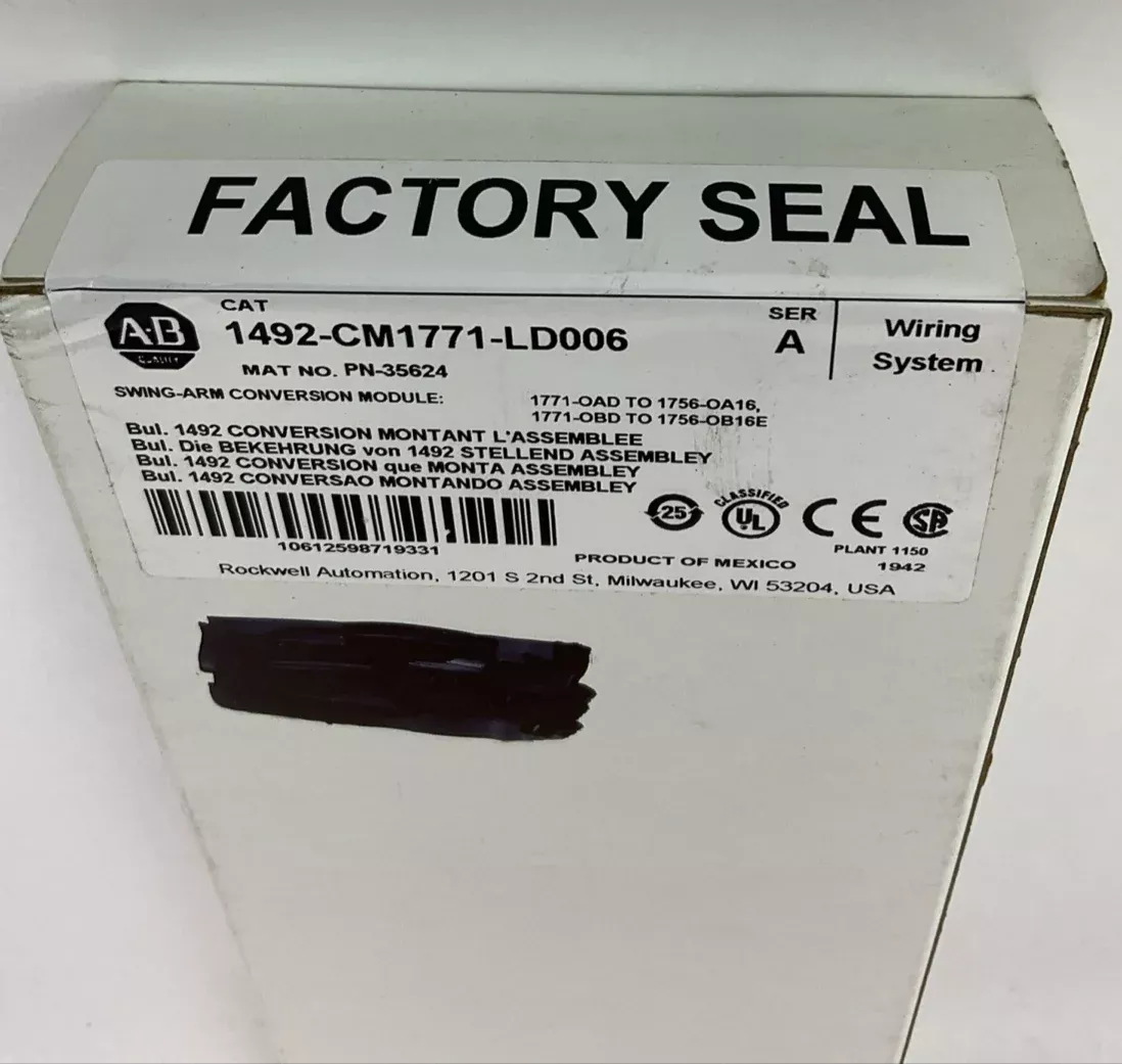 allen-bradley-1492-cm1771-ld006-ser-swing-arm-conversion-module ALLEN BRADLEY 1492-CM1771-LD006 SER A SWING-ARM CONVERSION MODULE