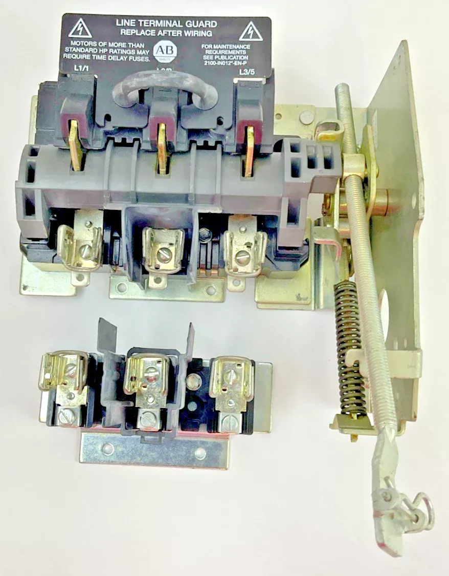 allen-bradley-1494v-ds30-ser-d-disconnect-switch-1494v-fs30-long-handle-12 ALLEN BRADLEY 1494V-DS30 SER D DISCONNECT SWITCH 1494V-FS30 LONG HANDLE 12"