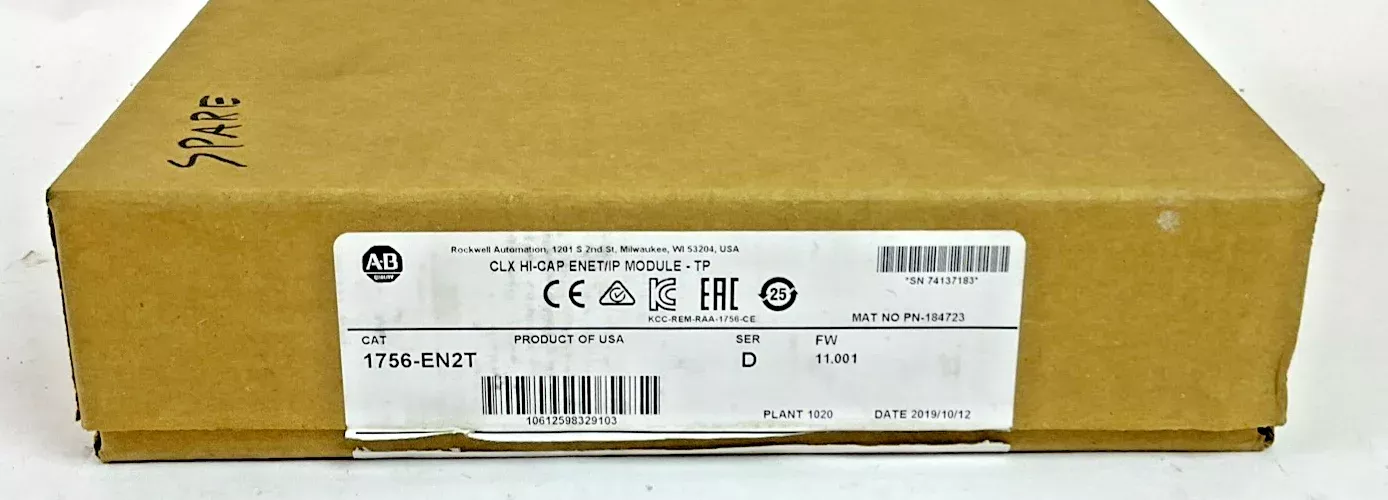 allen-bradley-1756-en2t-enet-ip-module-fw-11-001-ser-d ALLEN BRADLEY 1756-EN2T ENET/IP MODULE FW:11.001 SER.D