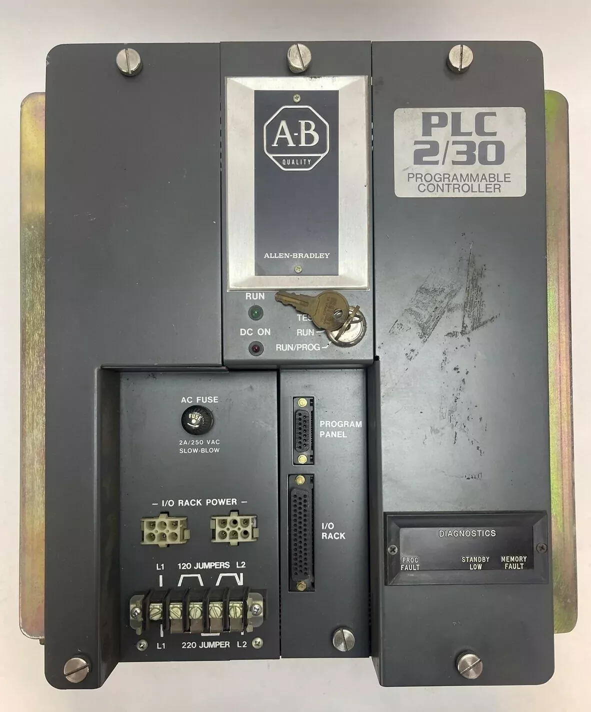 allen-bradley-1772-lp3-ser-120-240v-60-50hz-2-1a-plc-2-30-programmable-control ALLEN BRADLEY 1772-LP3 SER A 120/240V 60/50HZ 2/1A PLC 2/30 PROGRAMMABLE CONTROL