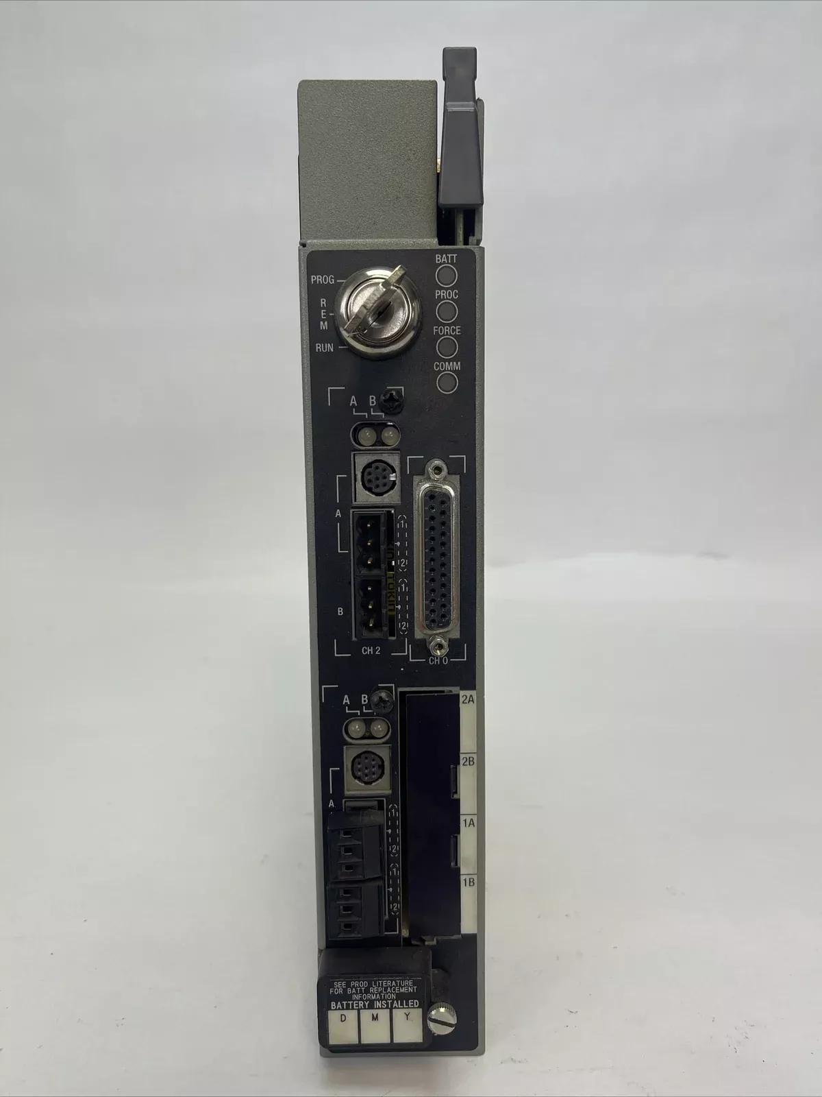 allen-bradley-1785-l80b-e-plc-5-80-processor-module-rev-l01-ser-e-f-w-rev-d-1 ALLEN BRADLEY 1785-L80B/E PLC-5/80 PROCESSOR MODULE REV L01 SER E F/W REV D.1