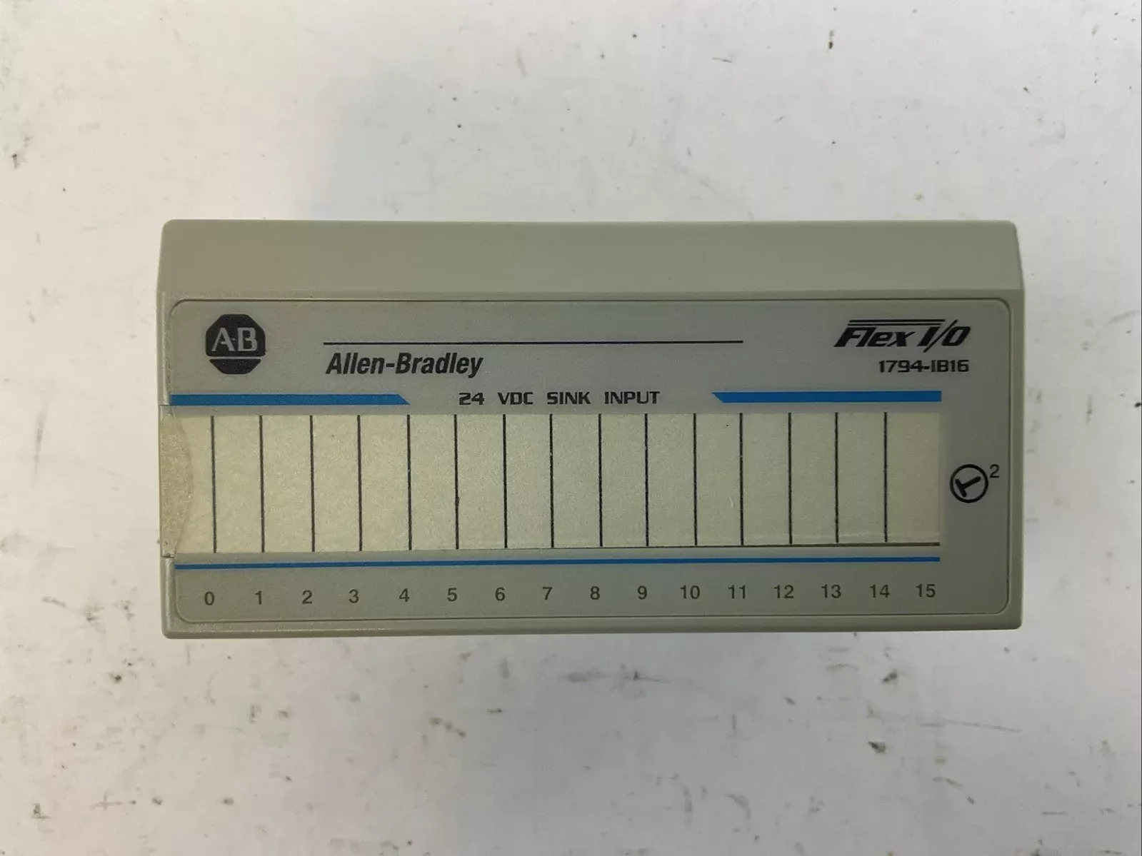 allen-bradley-1794-ib16-ser-rev-b01-input-module ALLEN BRADLEY 1794-IB16 SER A REV B01 INPUT MODULE