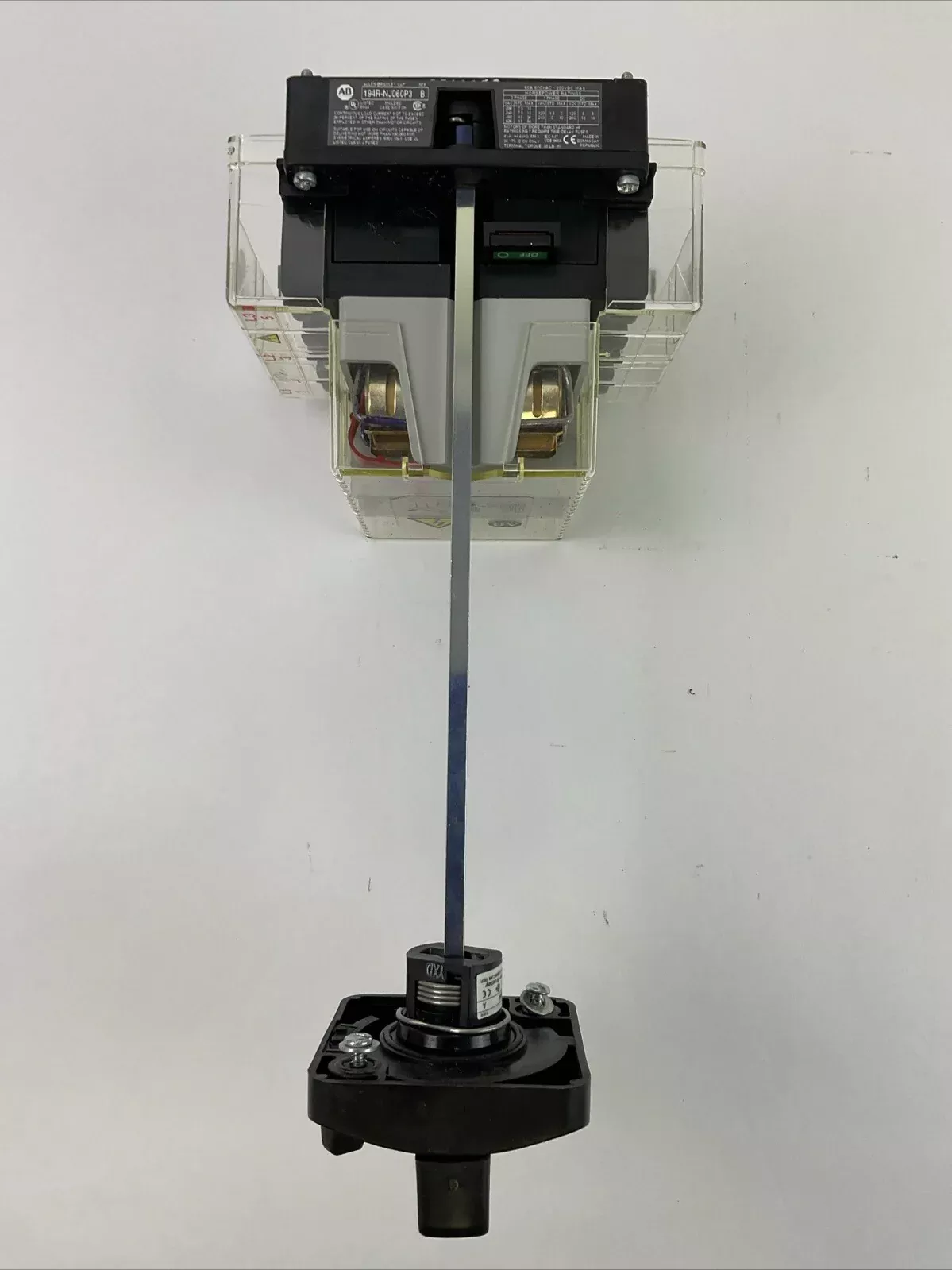 allen-bradley-194r-nj060p3-ser-b-disconnect-switch-194r-hs4-ser-operating-hand ALLEN BRADLEY 194R-NJ060P3 SER B DISCONNECT SWITCH 194R-HS4 SER A OPERATING HAND
