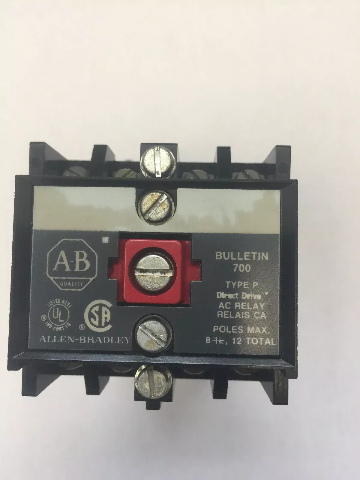 allen-bradley-700-p800a1-ac-relay-115-120v-60hz-110v-50hz-ser-b ALLEN BRADLEY 700-P800A1 AC RELAY 115-120V 60HZ 110V 50HZ SER B