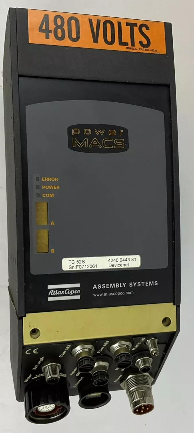 atlas-copco-tc52s-assembly-systems-controller-480v-3ph-5a-50-60hz ATLAS COPCO TC52S ASSEMBLY SYSTEMS CONTROLLER 480V 3PH 5A 50-60HZ