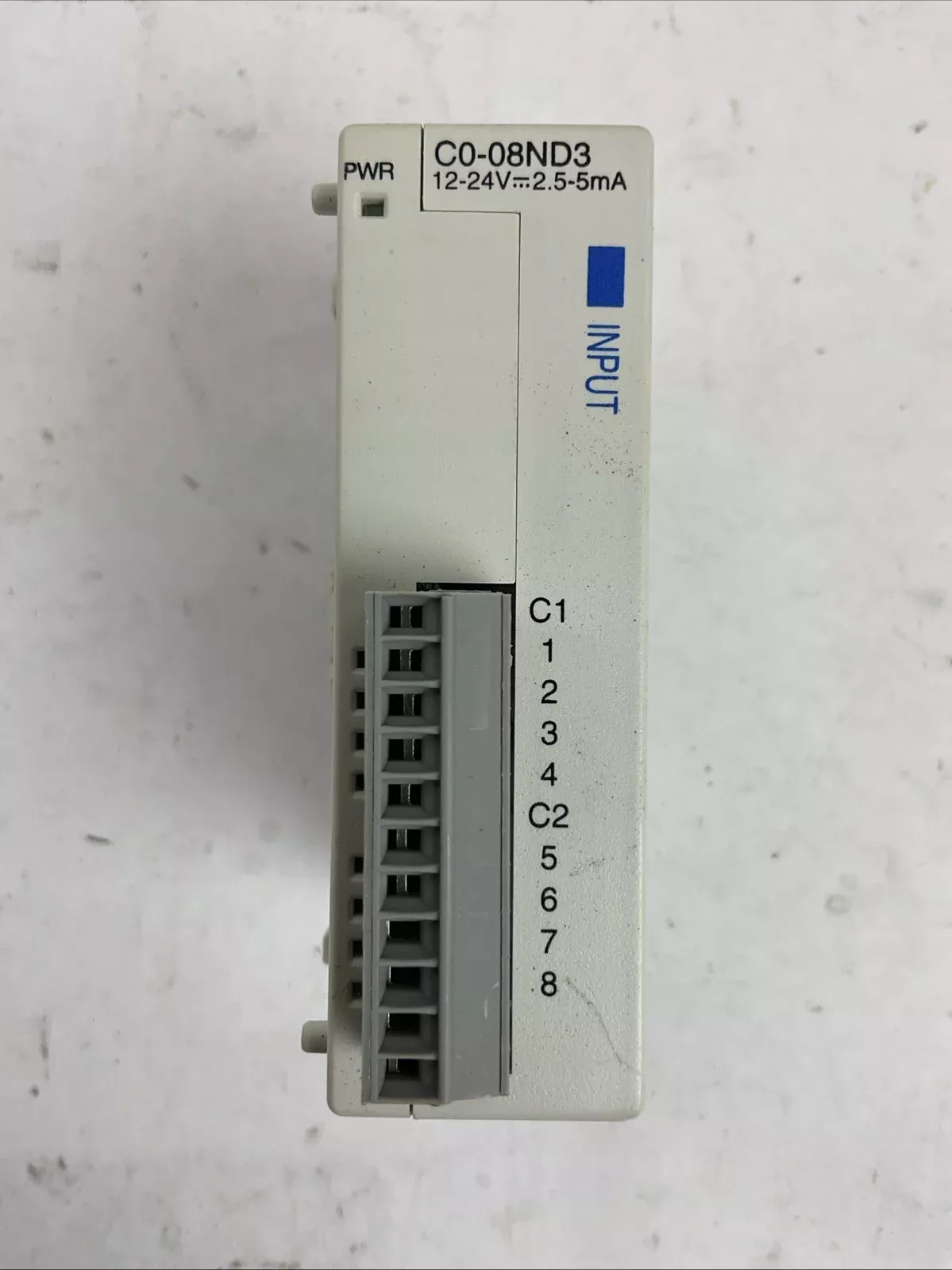 automationdirect-c0-08nd3-input-module-12-24vdc-0-5ma-pt AUTOMATIONDIRECT C0-08ND3 INPUT MODULE 12-24VDC 0.5mA/pt