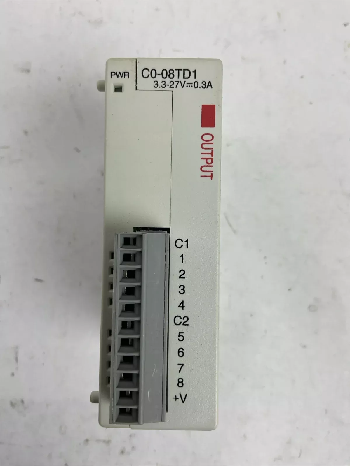 automationdirect-c0-08td1-output-module-3-3-27vdc-0-3a-pt AUTOMATIONDIRECT C0-08TD1 OUTPUT MODULE 3.3-27VDC 0.3A/pt