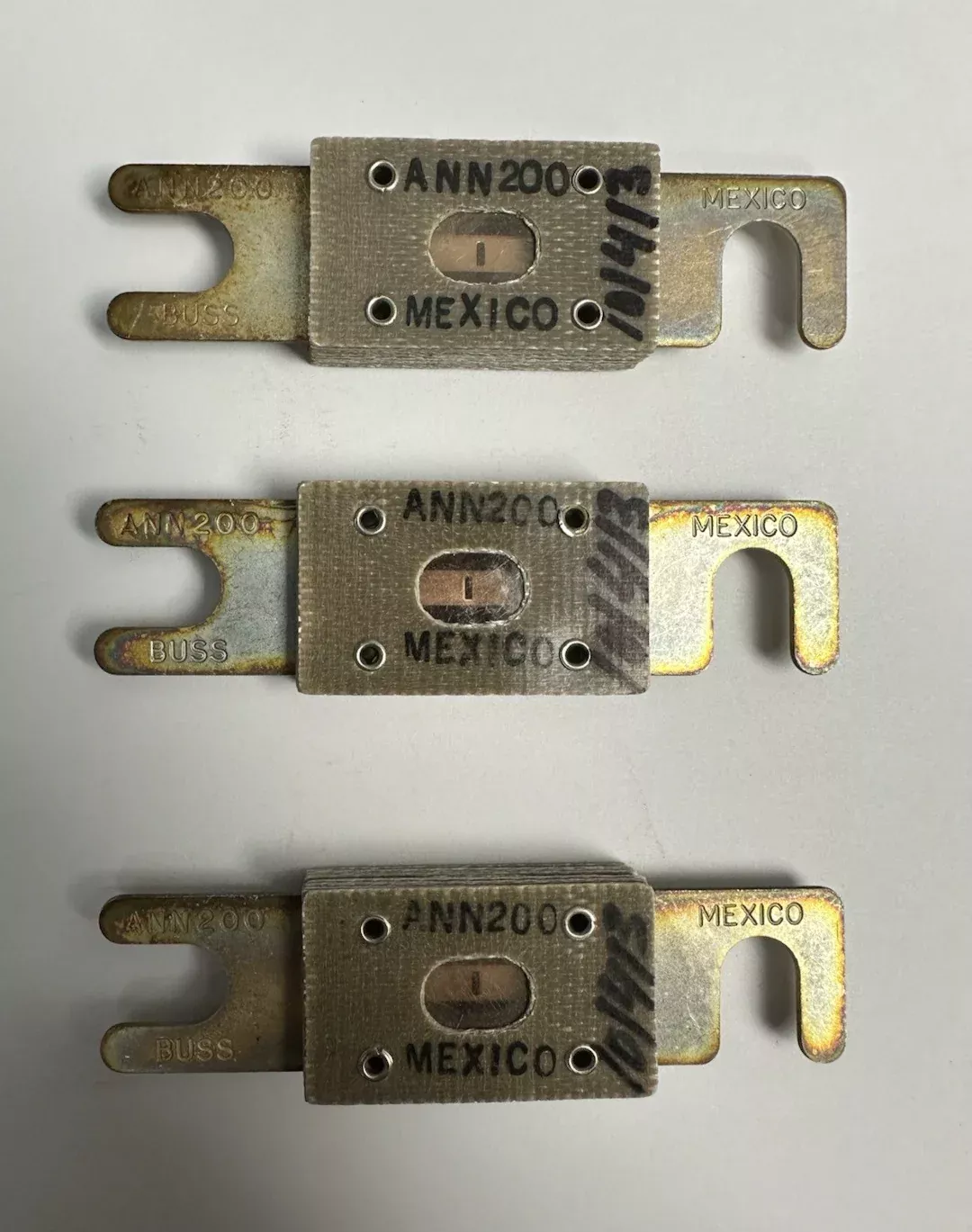 BUSSMANN ANN-200 200 AMP FUSE LIMITER ANN200 LOT OF 3