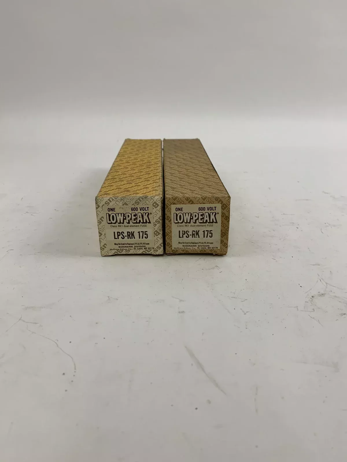 Bussmann Low-Peak LPS-RK175 175A 600V Fuse "Lot of 2"
