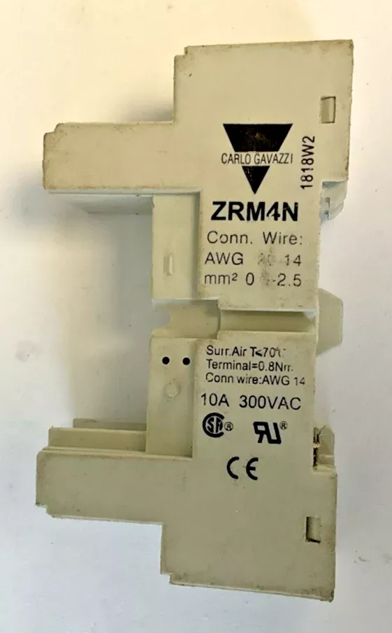 CARLO GAVAZZI ZRM4N CONTACTOR 300VAC 10A