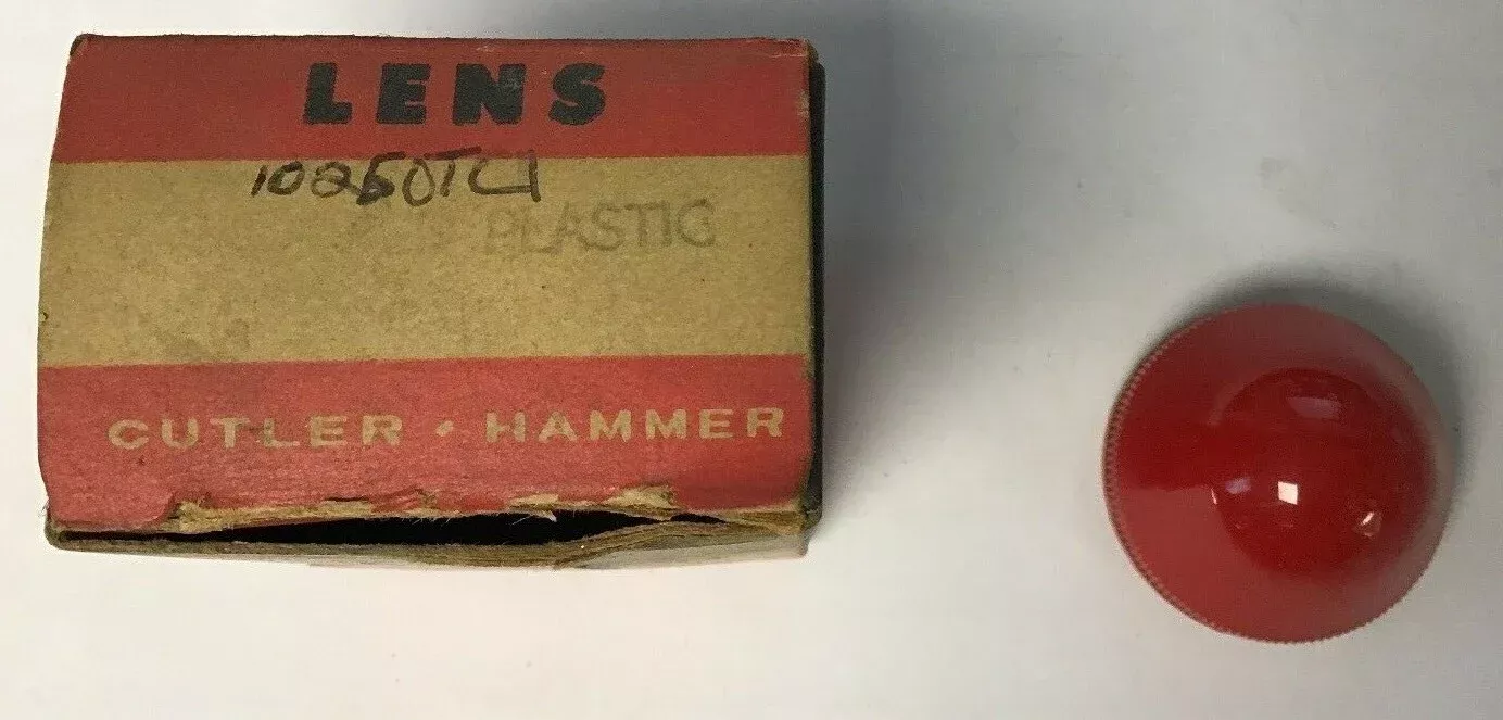 cutler-hammer-10250tc1-lens-indication-light-red CUTLER HAMMER 10250TC1 LENS INDICATION LIGHT RED