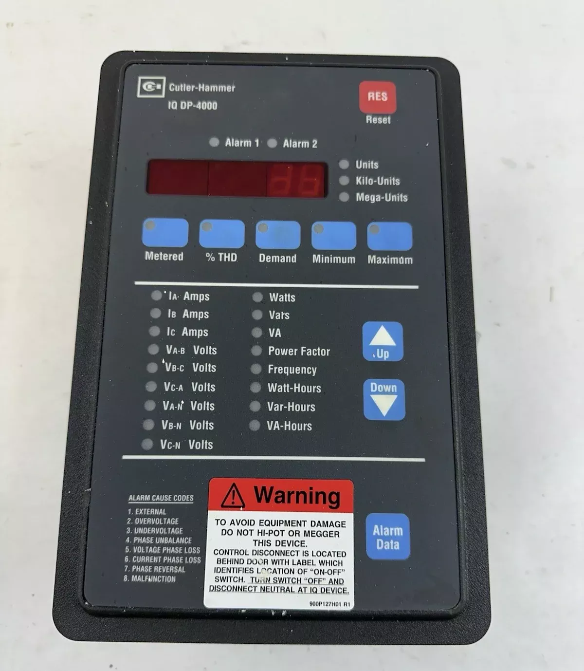 CUTLER-HAMMER EATON IQ DP-4000 POWER SUPPLY MODULE 3PH IPONI 100-600VAC
