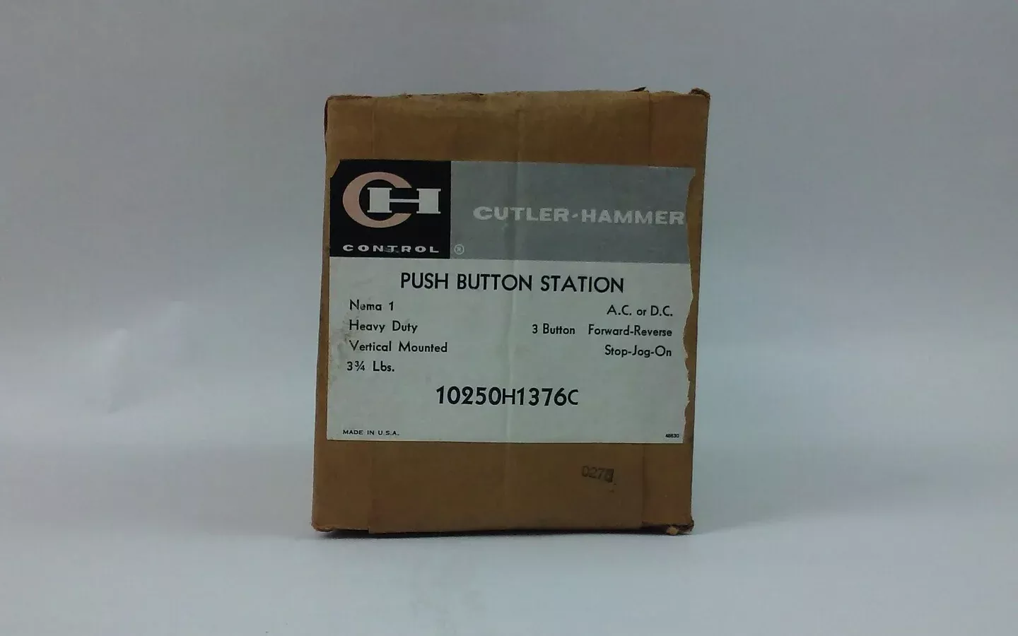 cutler-hammer-push-button-start-10250h1376c-3-button-stop-jog-on-nib CUTLER HAMMER PUSH BUTTON START 10250H1376C 3 BUTTON "STOP-JOG-ON" *NIB*