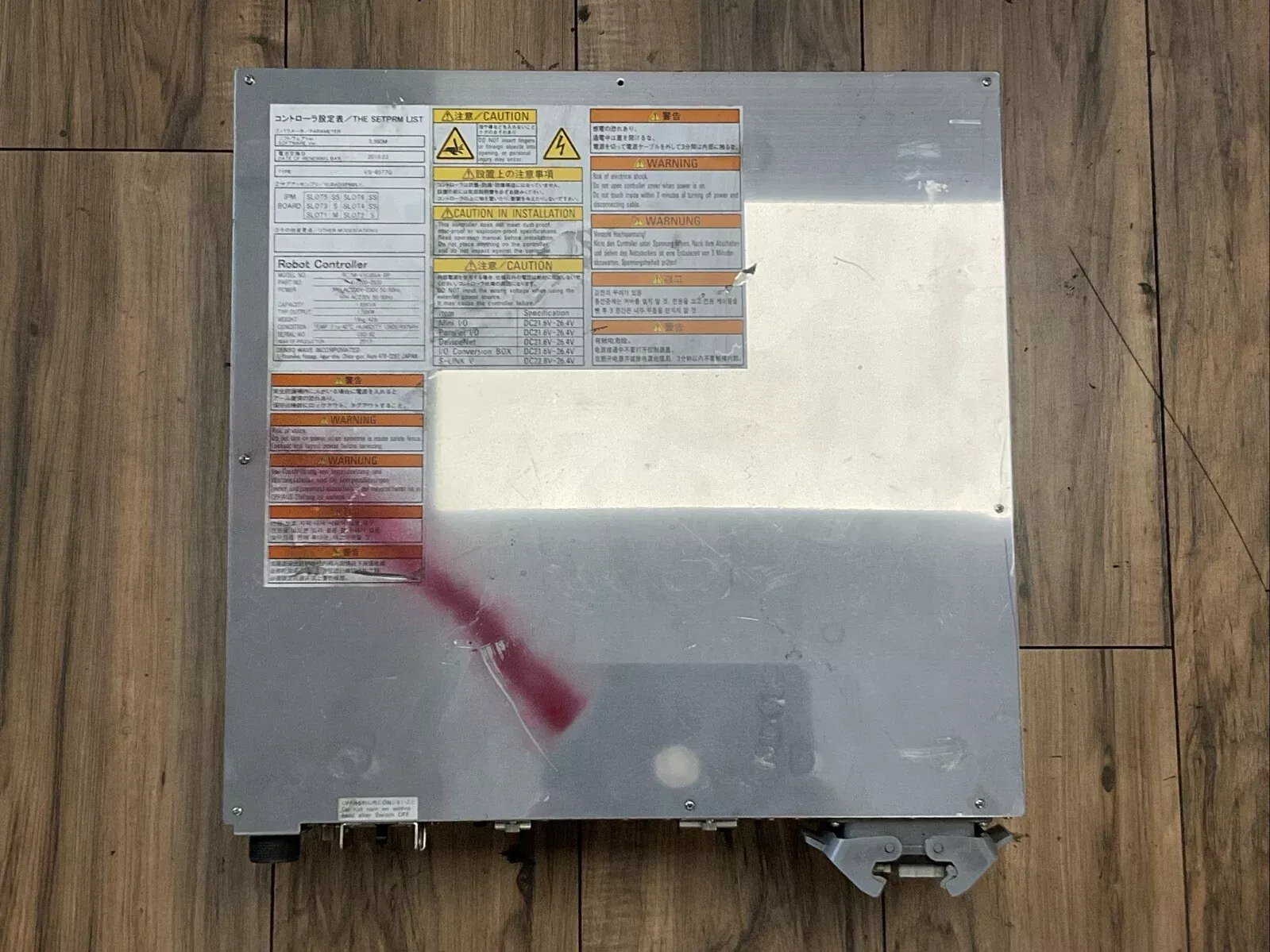denso-rc7m-vsg6ba-bp-robot-controller-software-ver-3-360m-3ph-200-230vac-1-85kva DENSO RC7M-VSG6BA-BP ROBOT CONTROLLER SOFTWARE VER 3.360M 3PH 200-230VAC 1.85KVA
