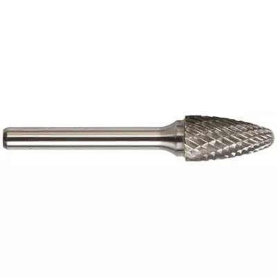 Drillco 7F128ADC | SF-4, Carbide Burs, Round Tree Shape, Double Cut (SF128ADC)