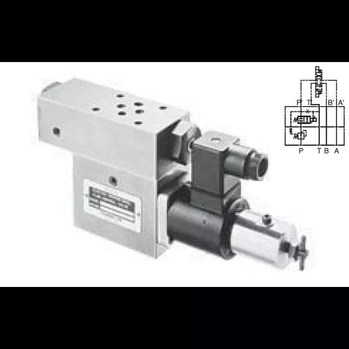 EOF-G01-P25-11 : Nachi D03Electro-Hydraulic Proportional Flow Control Valve, Flow Rate Control Port P, Meter-In