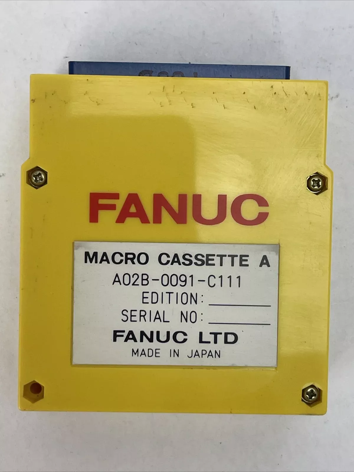 fanuc-a02b-0091-c111-macro-cassette-macro-no-0a3a FANUC A02B-0091-C111 MACRO CASSETTE A MACRO NO: 0A3A