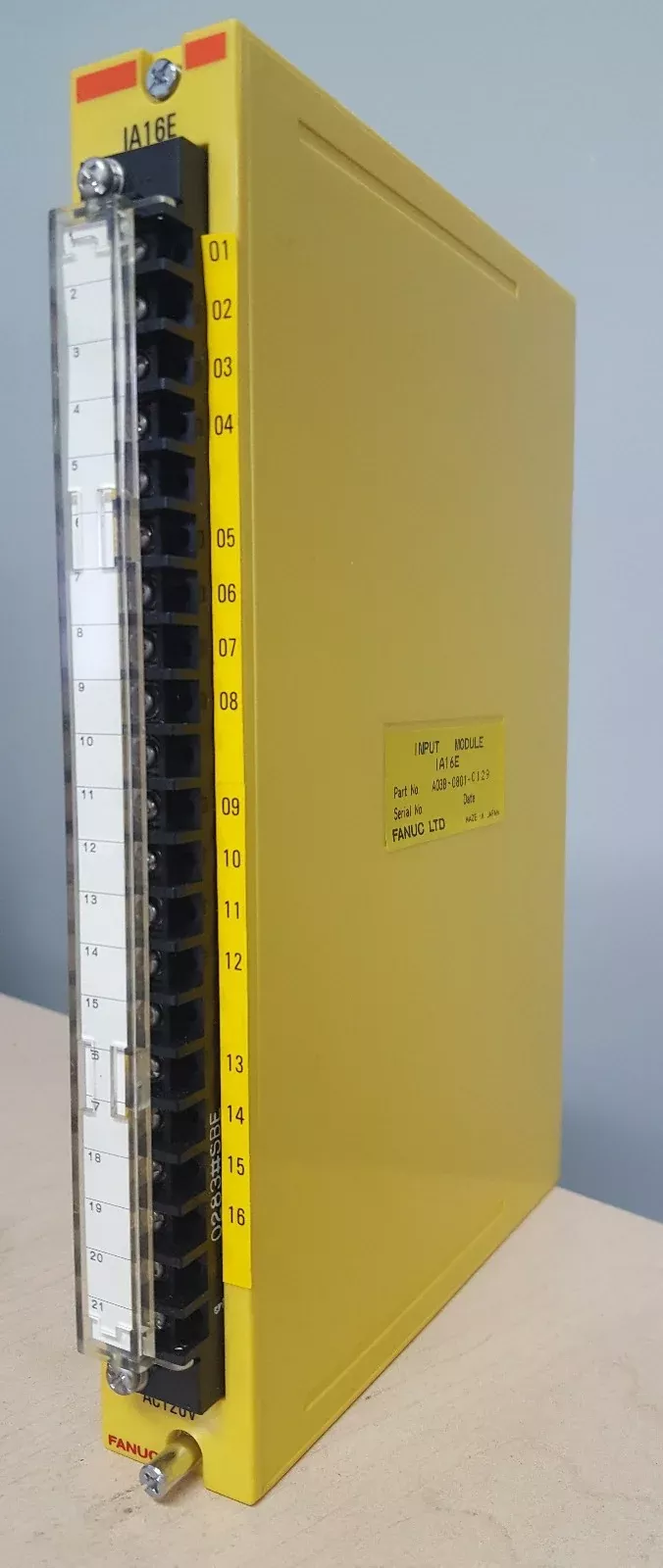 fanuc-a03b-0801-c129-ia16e-input-module FANUC A03B-0801-C129 IA16E INPUT MODULE