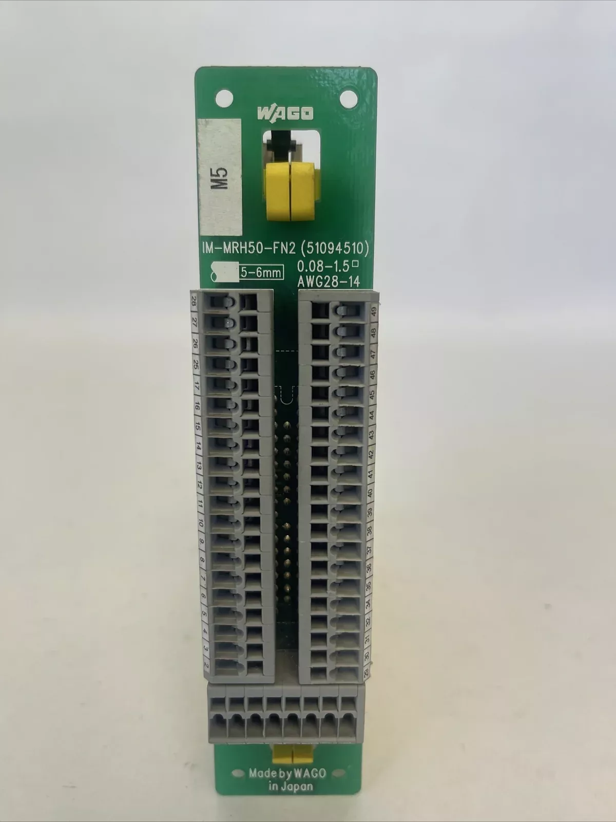 fanuc-a03b-0815-c001-i-o-module-wago-im-mrh50-fn2 FANUC A03B-0815-C001 I/O MODULE WAGO IM-MRH50-FN2