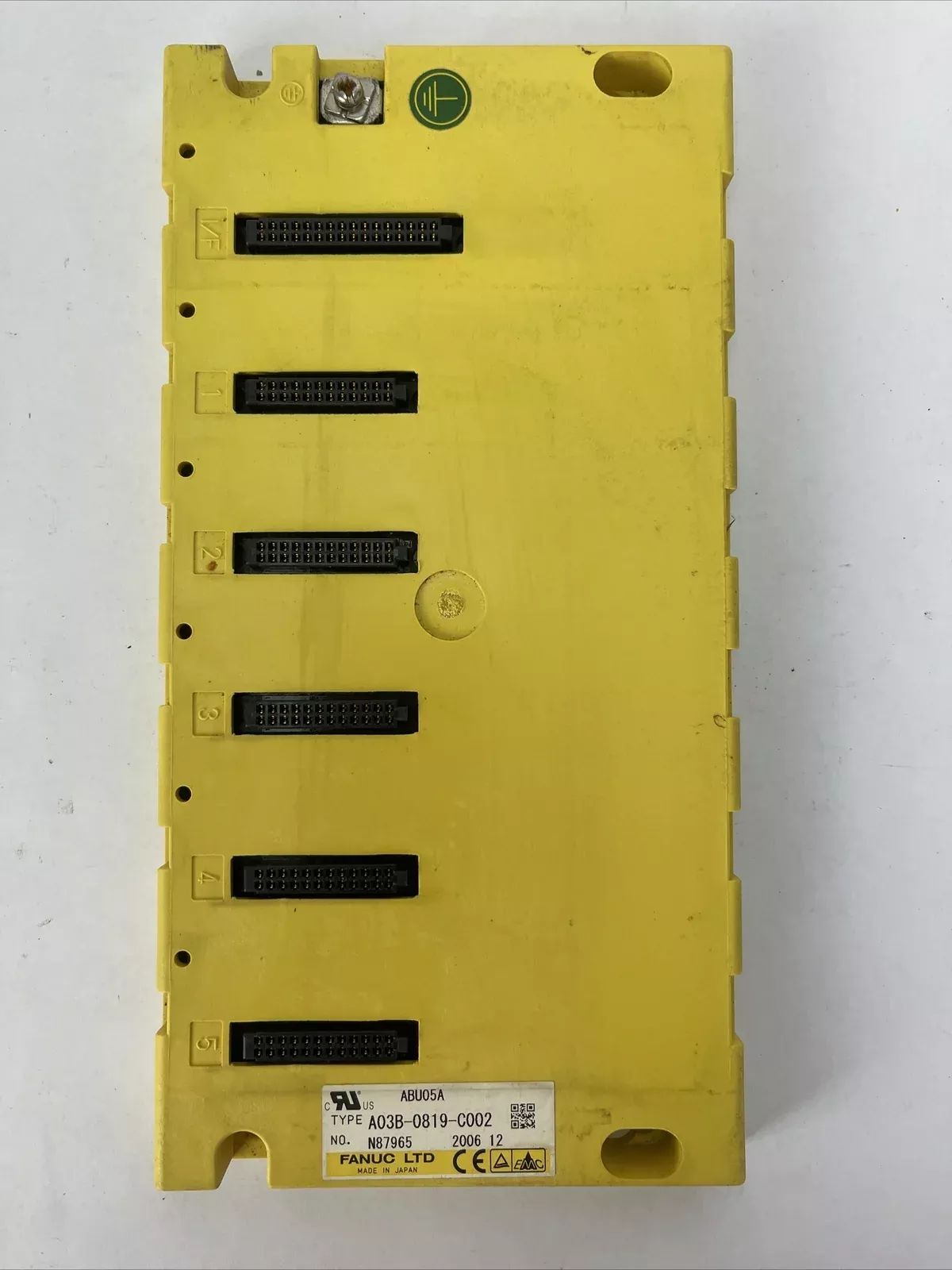 fanuc-a03b-0819-c002-backplane-rack-assembly-5-slot FANUC A03B-0819-C002 BACKPLANE RACK ASSEMBLY 5 SLOT