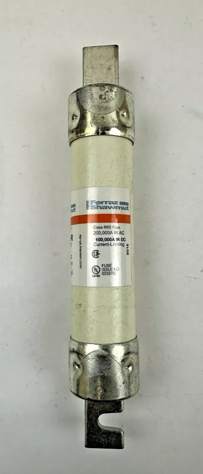 FERRAZ SHAWMUT TRI-ONIC TRS90R DUAL-ELEMENT TIME-DELAY FUSE 600VAC/DC 90A