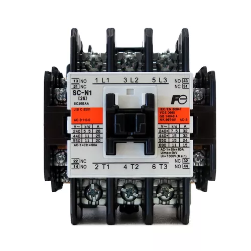 fuji-electric-3nc0t0222-electromechanical-contactor Fuji Electric | 3NC0T0222 | Electromechanical Contactor
