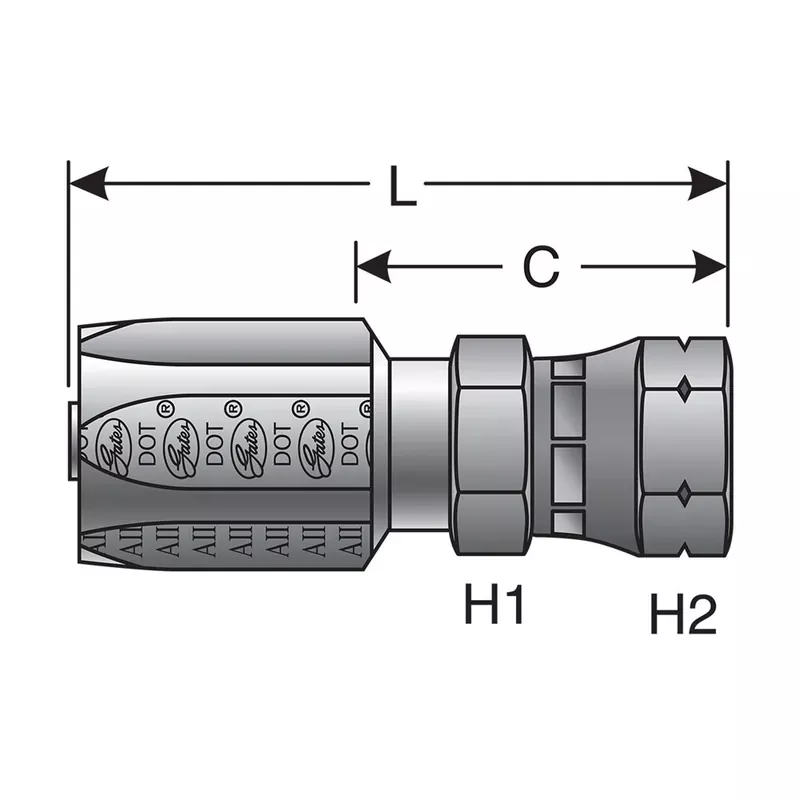 gates-1-4-hose-7-16-20-thread-coupling-seasonal-sale Gates 1/4″ Hose 7/16 – 20 Thread Coupling Seasonal Sale