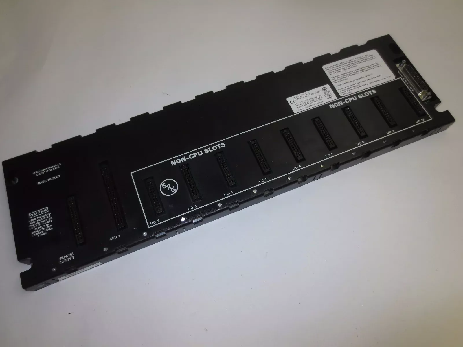 ge-fanuc-ic693chs391l-base-10-slot-programmable-controller GE FANUC IC693CHS391L BASE 10-SLOT for PROGRAMMABLE CONTROLLER