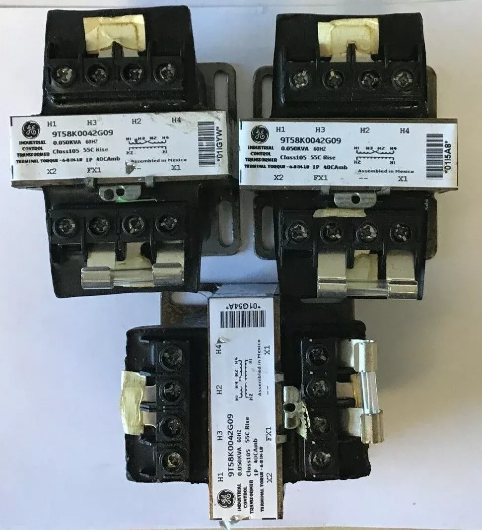 general-electric-9t58k0042g09-transformer-0-050kva-60hz-class105-lotof3 GENERAL ELECTRIC 9T58K0042G09 TRANSFORMER 0.050KVA 60HZ CLASS105 ***LOTOF3***