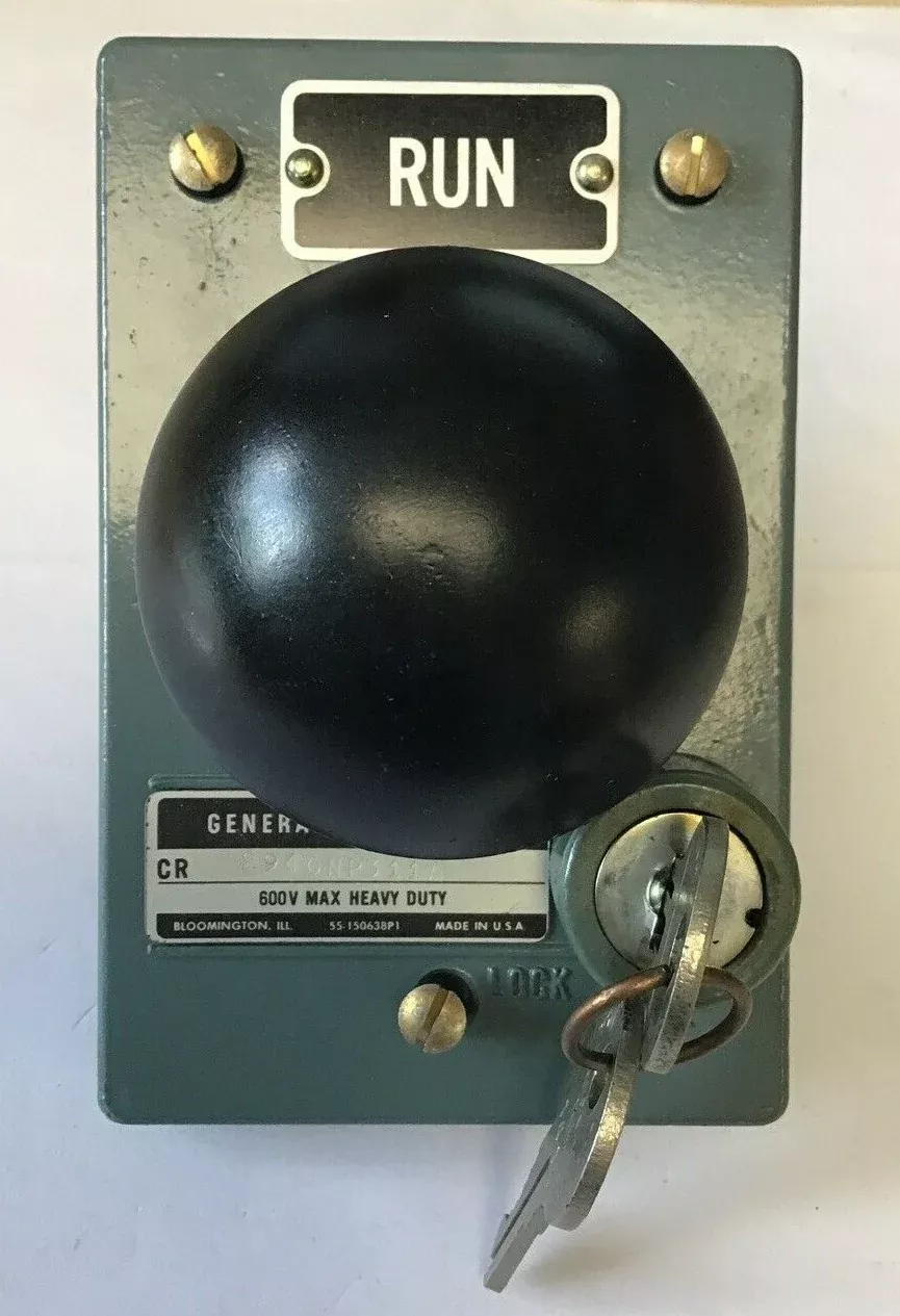 general-electric-black-mushroom-push-button-cr2940np311a GENERAL ELECTRIC BLACK MUSHROOM PUSH BUTTON CR2940NP311A