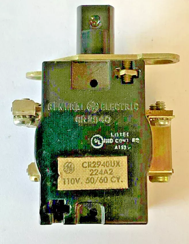 GENERAL ELECTRIC CR2940UX PUSH BUTTON CONTACT BLOCK 110V 50/60CY