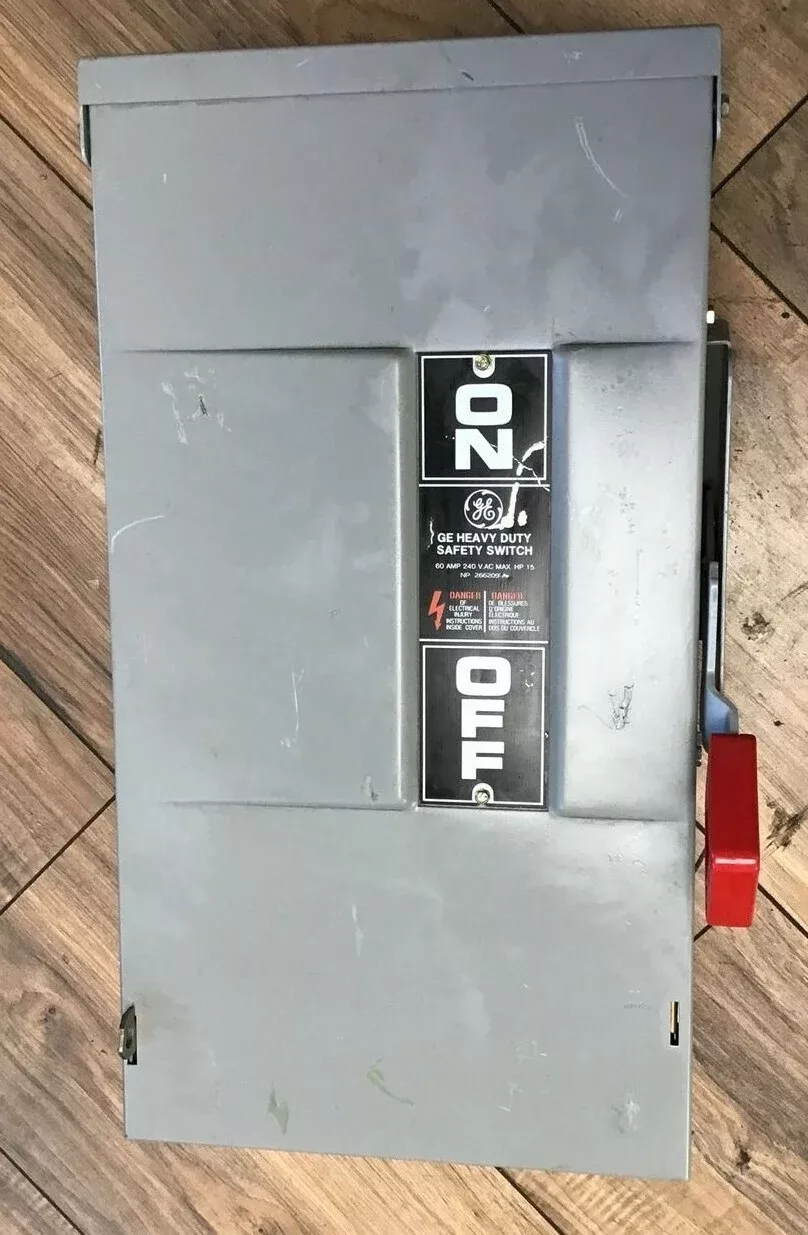 general-electric-th3222r-safety-switch-model7-240vac-250vdc-type3r-60a GENERAL ELECTRIC TH3222R SAFETY SWITCH MODEL7 240VAC/250VDC TYPE3R 60A