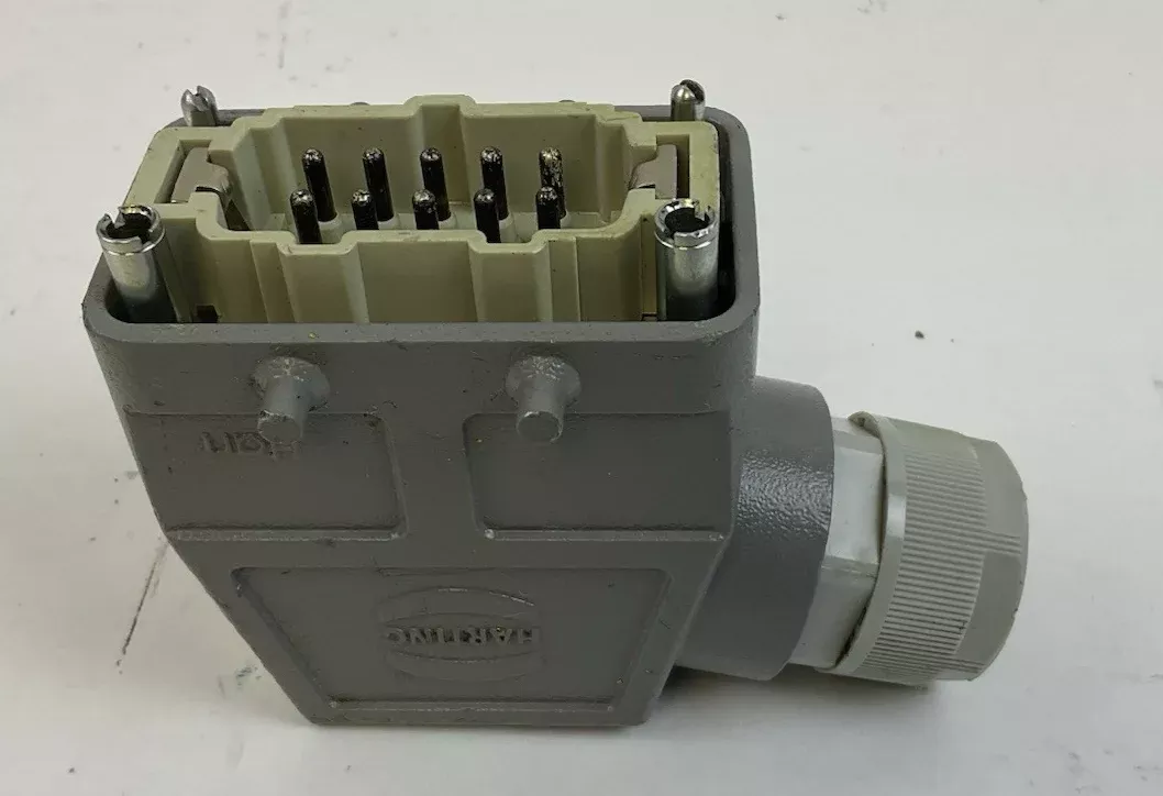 HARTING HAN 10ES-M INDUSTRIAL MALE CONNECTOR 16 A 500 V HAN10ESM