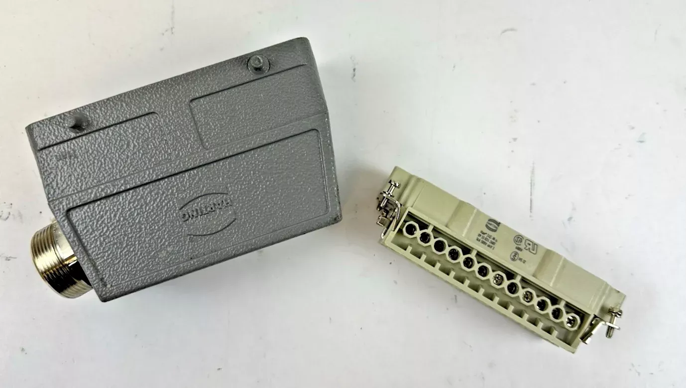 HARTING HAN 24E-M-S 0933024 PIN INDUSTRIAL MALE CONNECTOR 16 A 500 V