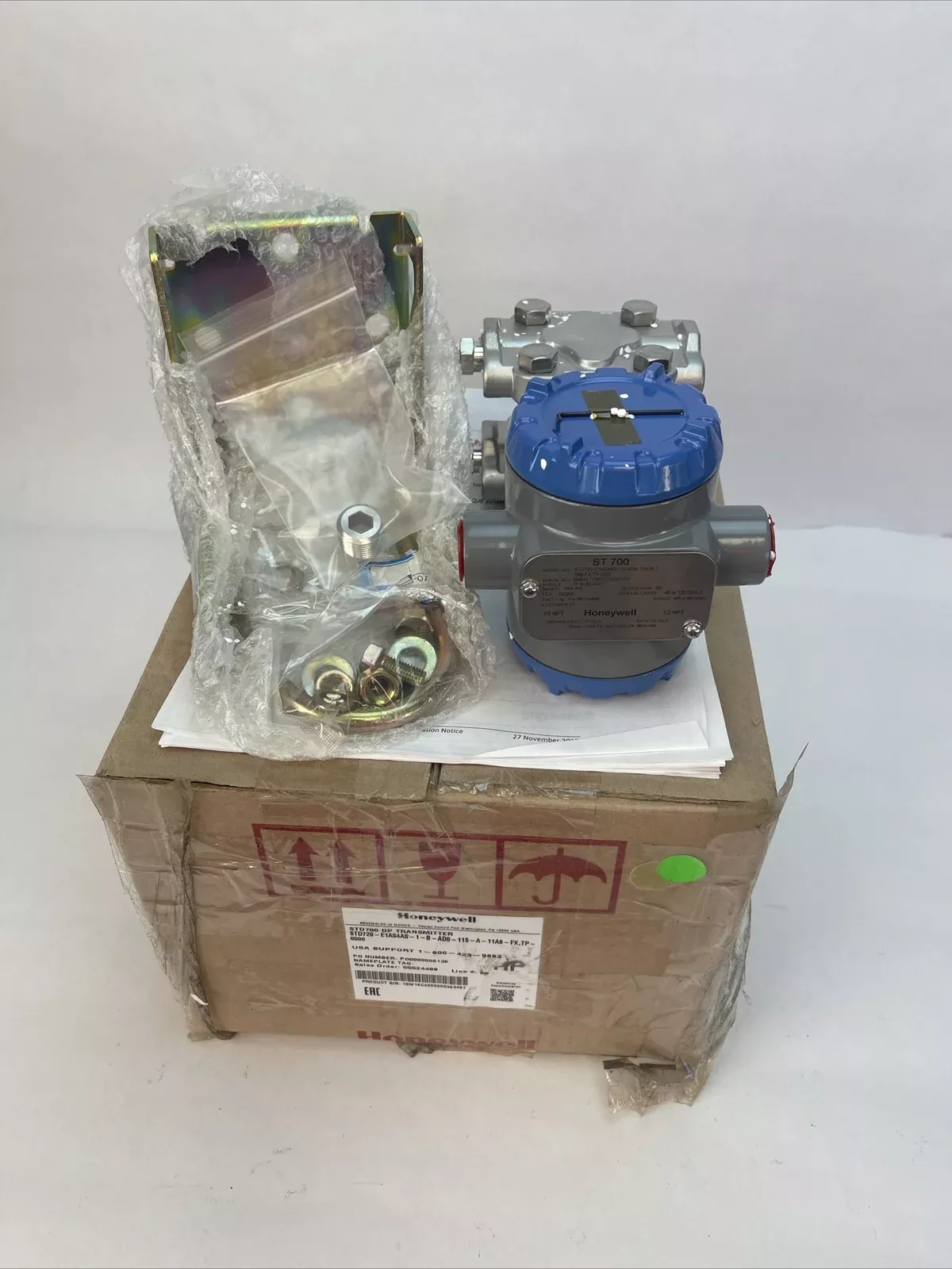 honeywell-std720-e1as4as-1-b-ad0-11s-11a6-fx-tp-0000-std700-dp-transmitter HONEYWELL STD720-E1AS4AS-1-B-AD0-11S-A-11A6-FX,TP-0000 STD700 DP TRANSMITTER