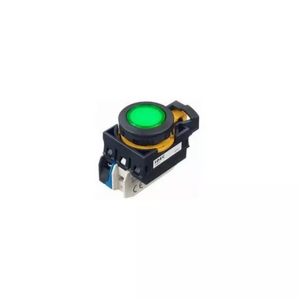 IDEC | CW 22mm Black bezel ILLD PB Round F | CW1L-A1E10Q4G