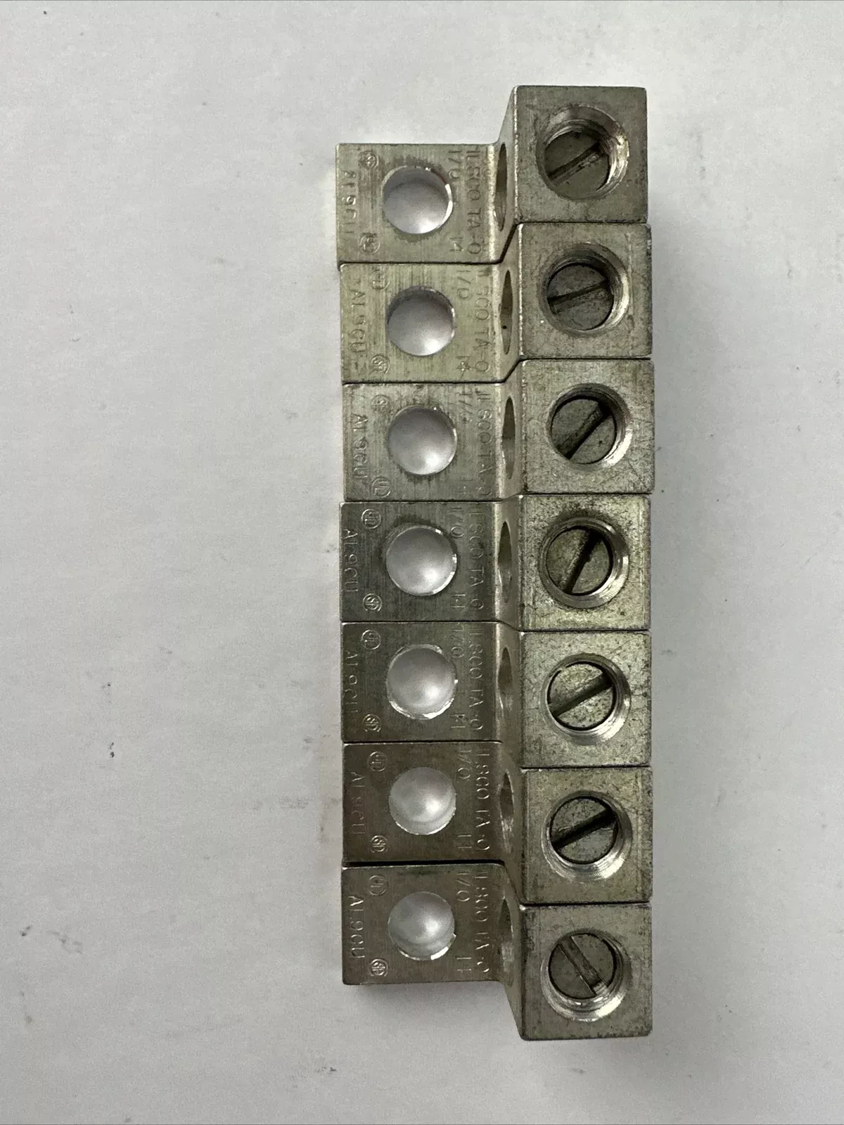 ilsco-ta-o-1-0-14-al9cu-lugs-lot-7 ILSCO TA-O 1/0 14 AL9CU LUGS (LOT OF 7)