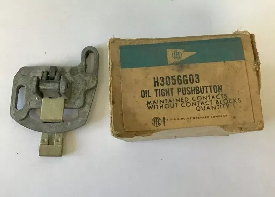 ite-h3056g03-oiltight-pushbutton-maintained-contact-w-o-contact-blocks ITE H3056G03 OILTIGHT PUSHBUTTON MAINTAINED CONTACT W/O CONTACT BLOCKS