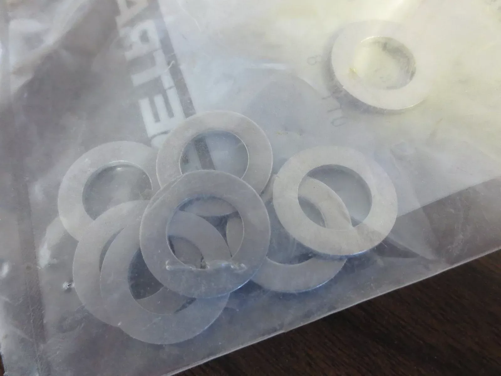 james-c-white-flw-al-500-aluminum-washers-tubetrack-33542-lot-8-new JAMES C. WHITE FLW-AL-500 ALUMINUM WASHERS for TUBETRACK 33542 LOT of 8 NEW