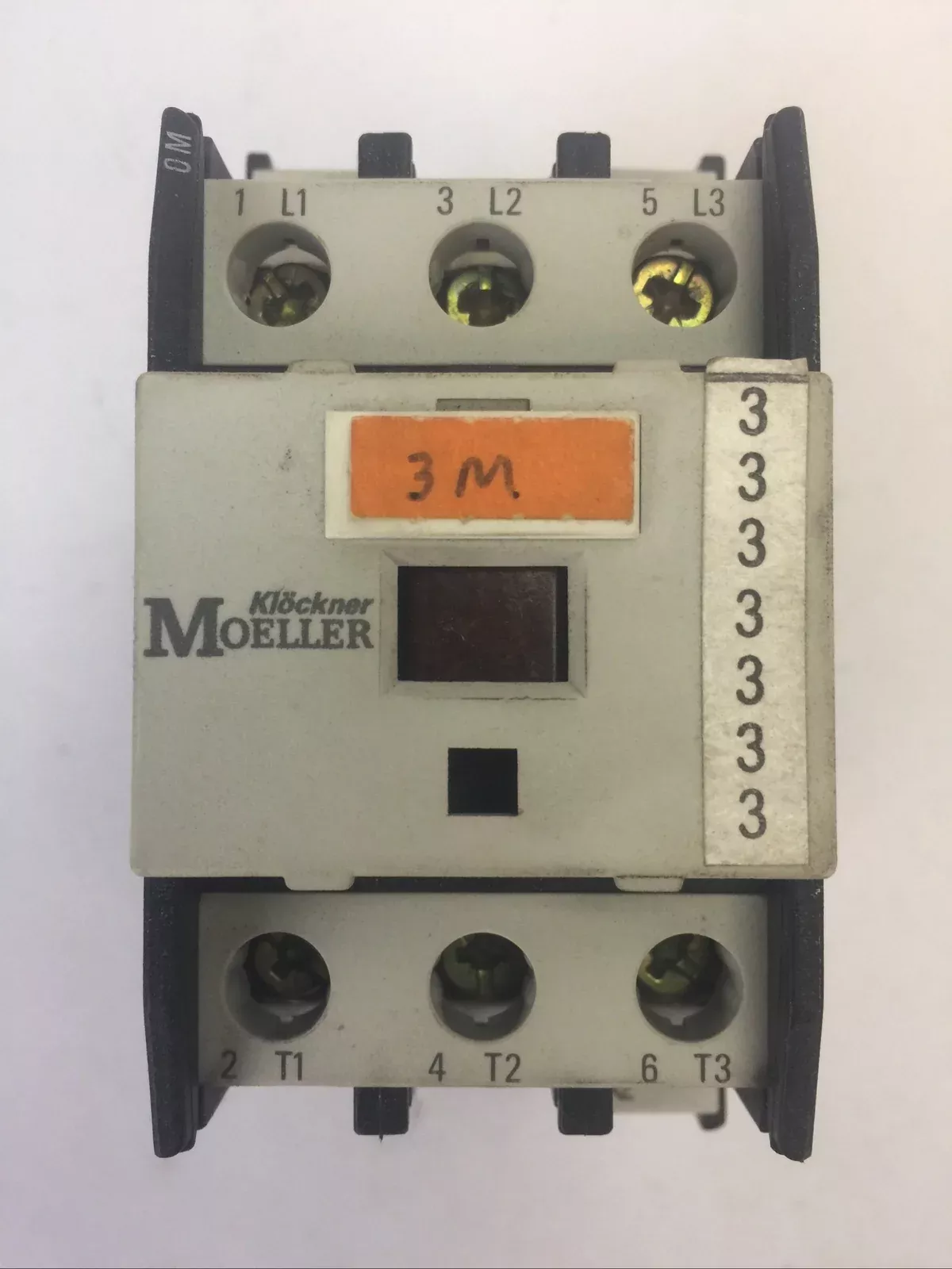 klockner-moeller-starter-dil-0m-contactor-3pole-250vdc-35a-15hp-coil-240v-60hz KLOCKNER MOELLER STARTER DIL 0M CONTACTOR 3POLE 250VDC 35A 15HP COIL 240V 60HZ